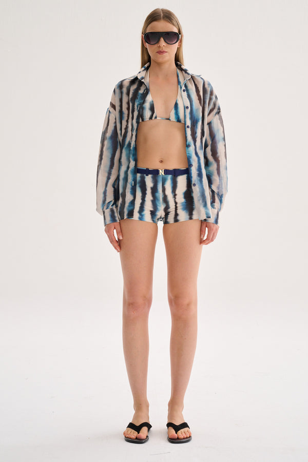 Volare Blusa Print Azul