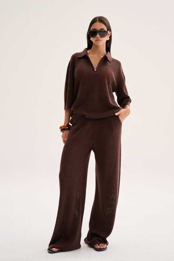Aurora Bottoms Marron