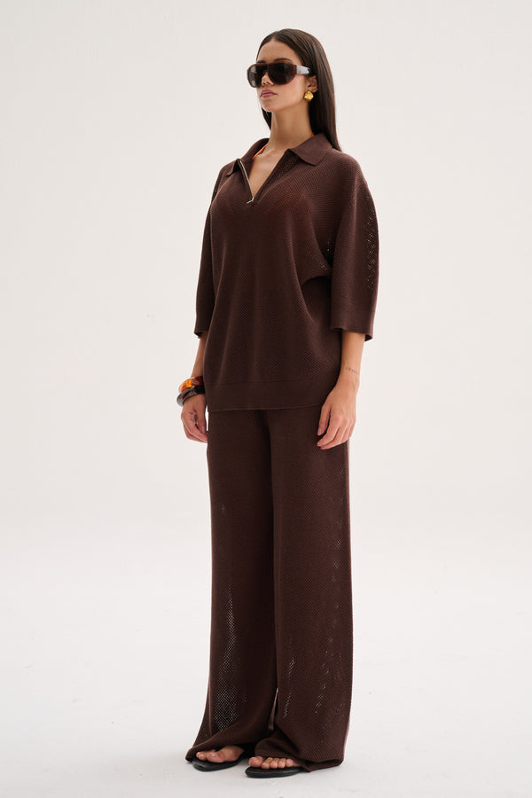 Aurora Bottoms Marron